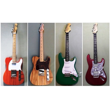 My Tele and Strat Style DIY Collection