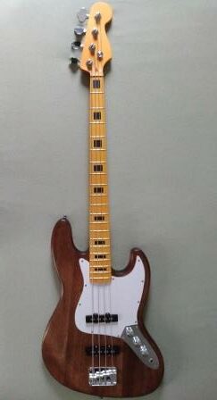 Jazz Bass kit with new neck installed