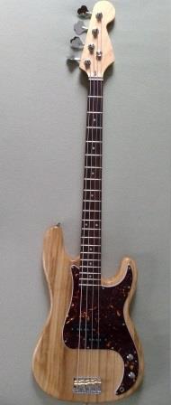 P-bass built from component parts